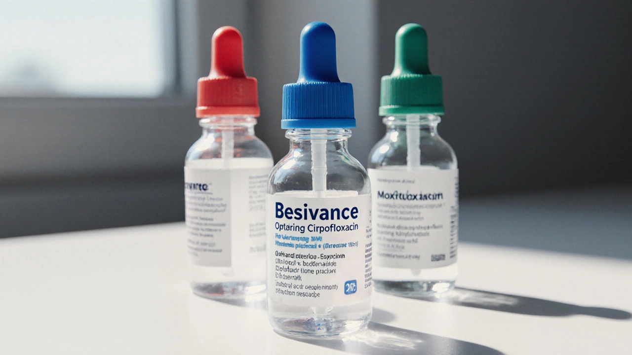 Besivance vs Other Ophthalmic Antibiotics: Detailed Comparison