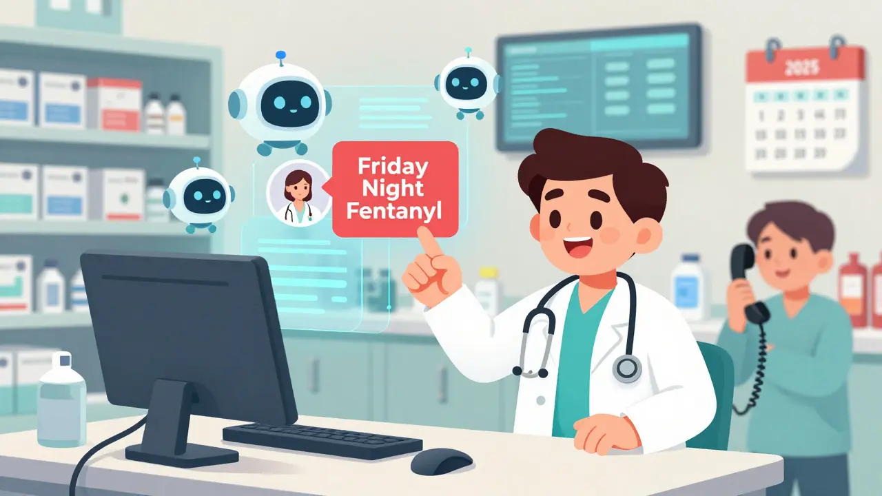 AI system flags suspicious drug access patterns while staff report concerns anonymously.