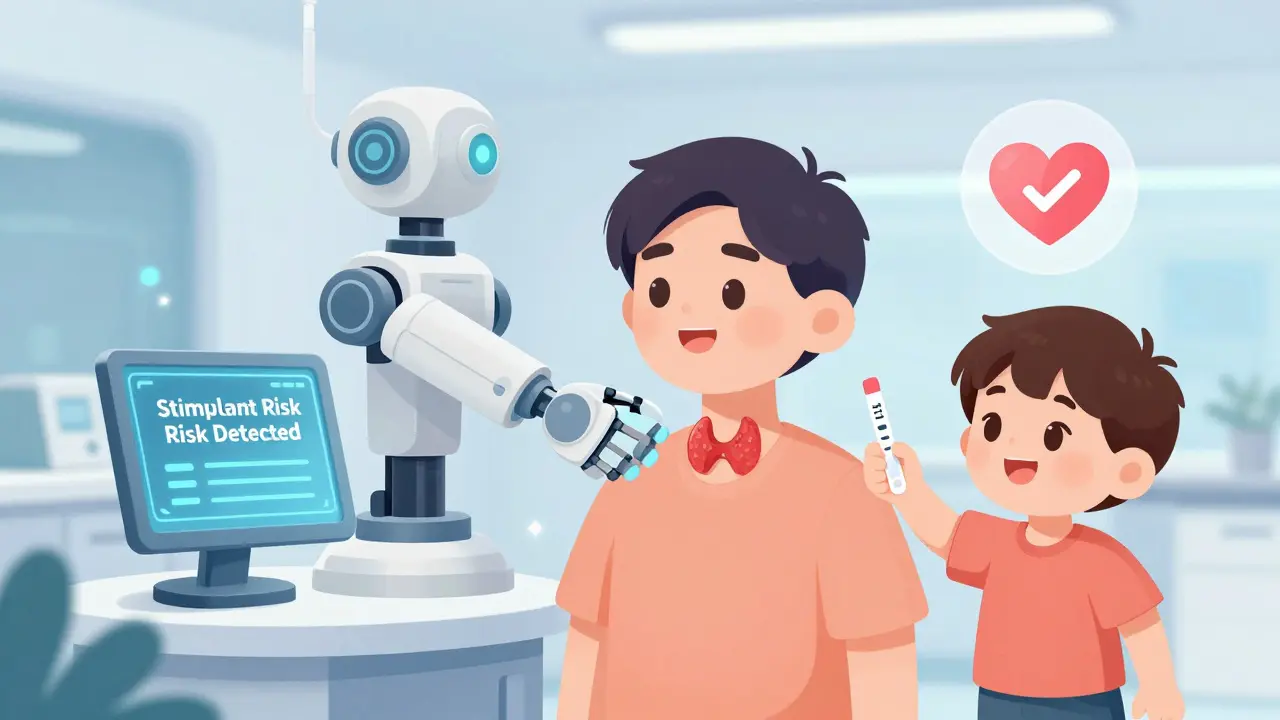 A 2026 clinic uses technology to detect thyroid risks before prescribing stimulant medications.