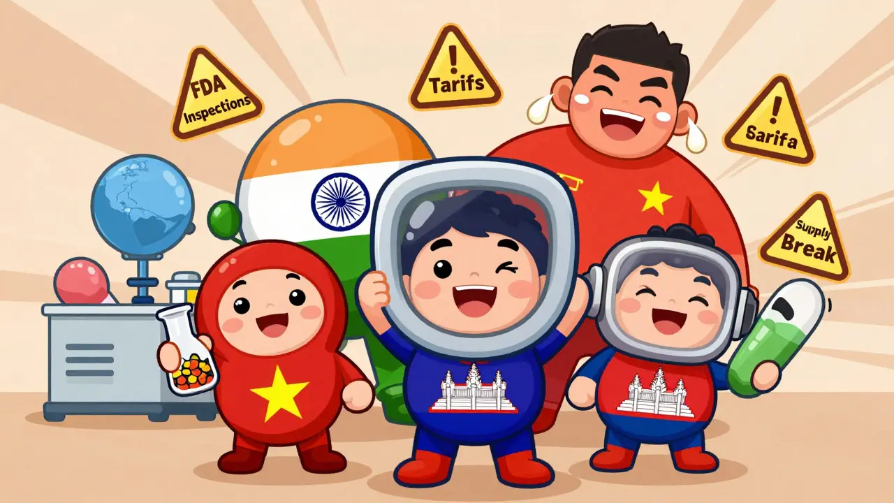 Vietnam and Cambodia supporting global drug supply with medical intermediates and devices